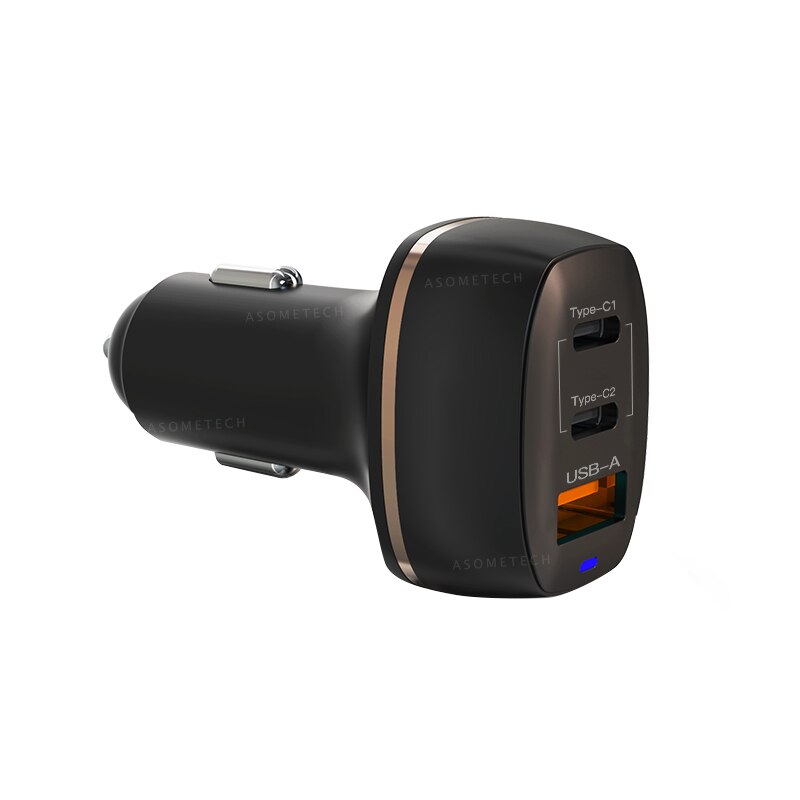 48W USB Charger Quick Charge 3.0 Car Charger Adapter HUB 30W PD 3.0 Type C Fast USB Car Charger For iPhone Xiaomi Samsung Huawei: Default Title