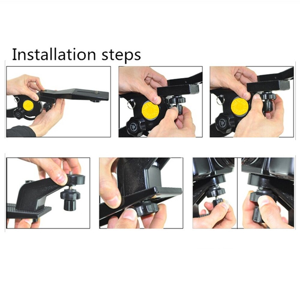 YIXIANG Camera Shoulder Mount Stabilizer Support Pad for DSLR Cam Video Camera DV / DC Camcorder HD