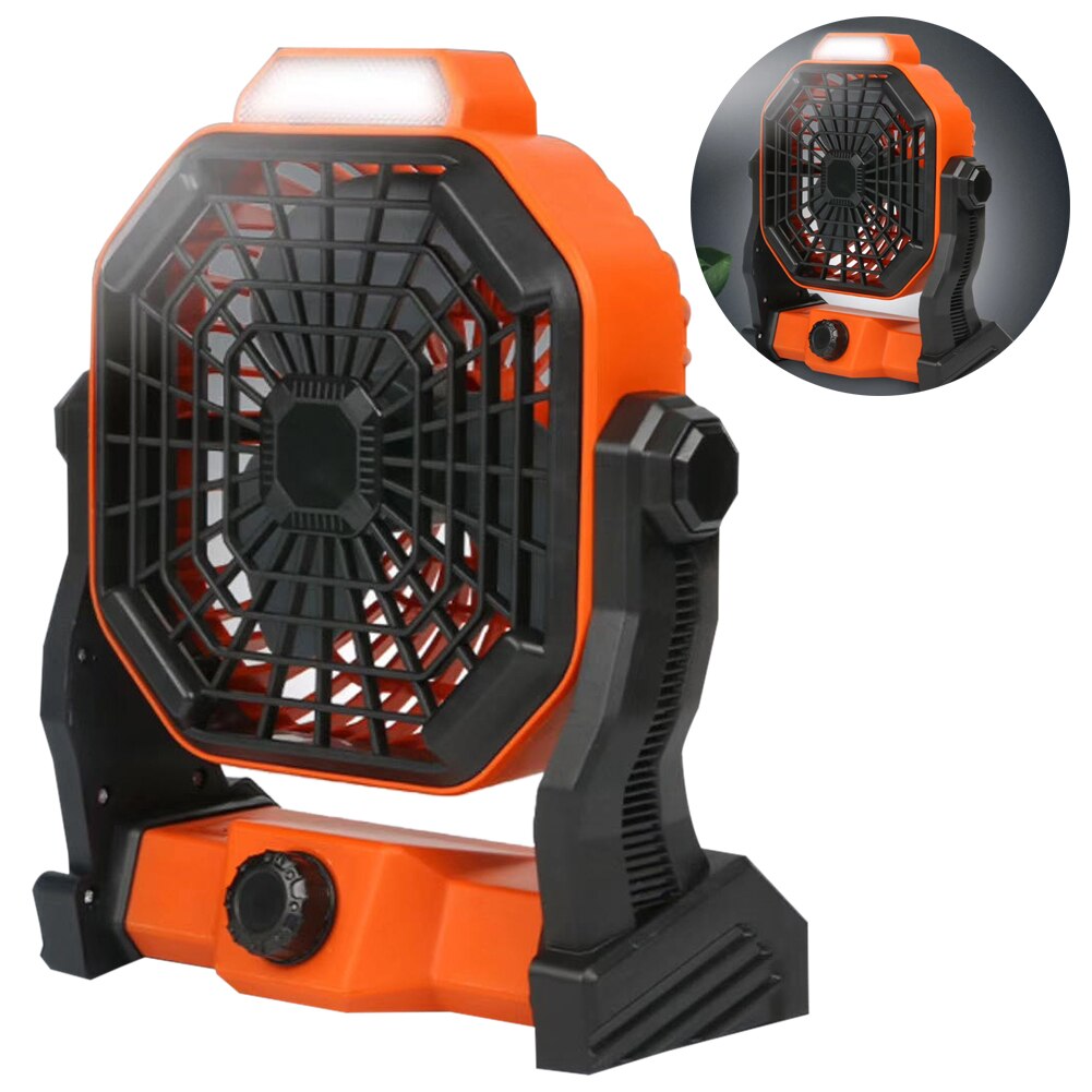 Electric Mini Portable Air Conditioner Desktop Air Cooling Fan for Car Home Office with LED Night Light Flashlight 3 Speeds