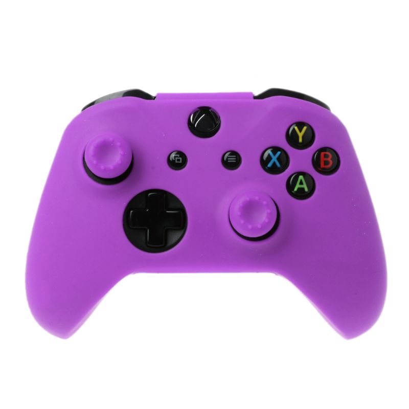 Coperchio di protezione Cap Analogico Pollice Spiedi Impugnatura Morbida Custodia In Silicone Anti-Slittamento Impermeabile per Quelli XBOX Gamepad Controller: Purple