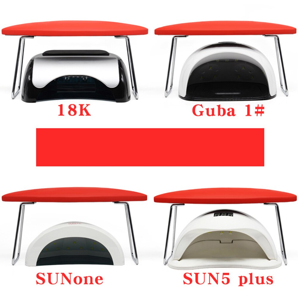 Tool Waterproof Soft Microfiber Leather Easy Clean Smooth Hand Rests Hygiene Manicure Wear Resistant Space Saving Small Holder