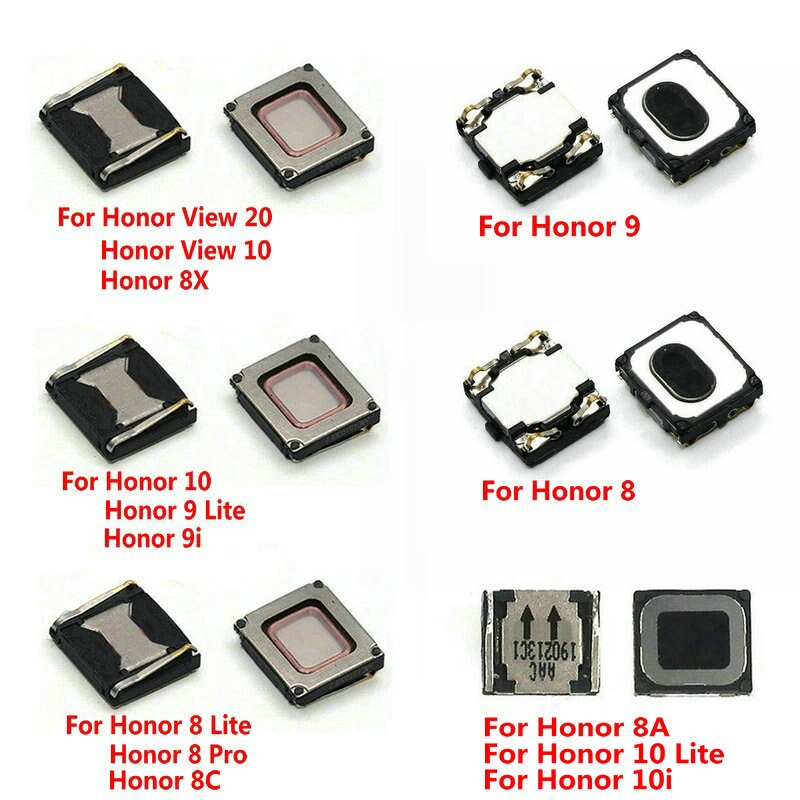 écouteur haut-parleur pour Huawei Honor View 20 8X 9X 8C 10i 10 9 9i 8A 8 Pro Lite oreille haut-parleur récepteur sonore pièces de rechange