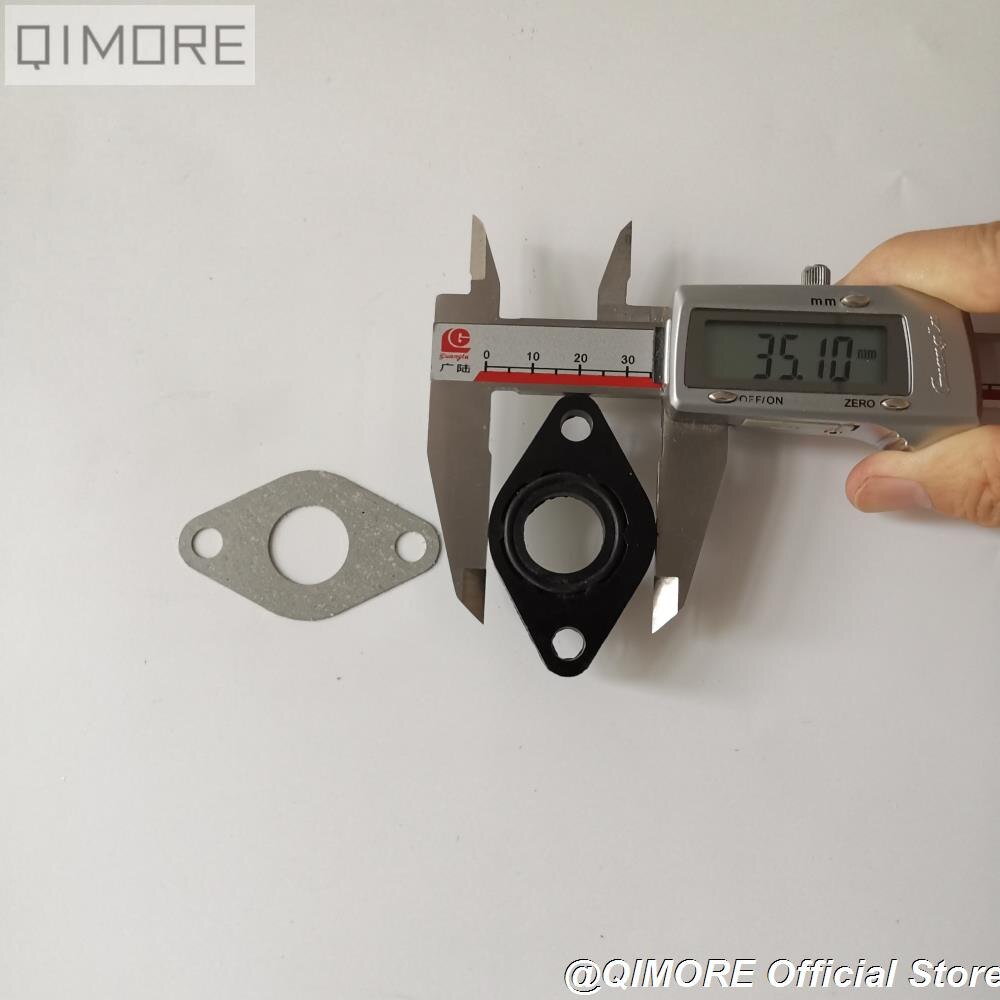 Carburetor Intake Manifold Spacer Insulator for 4 stroke Scooter Moped ATV Go-Kart 139QMB 139QMA 147QMD GY6 49 50 80cc
