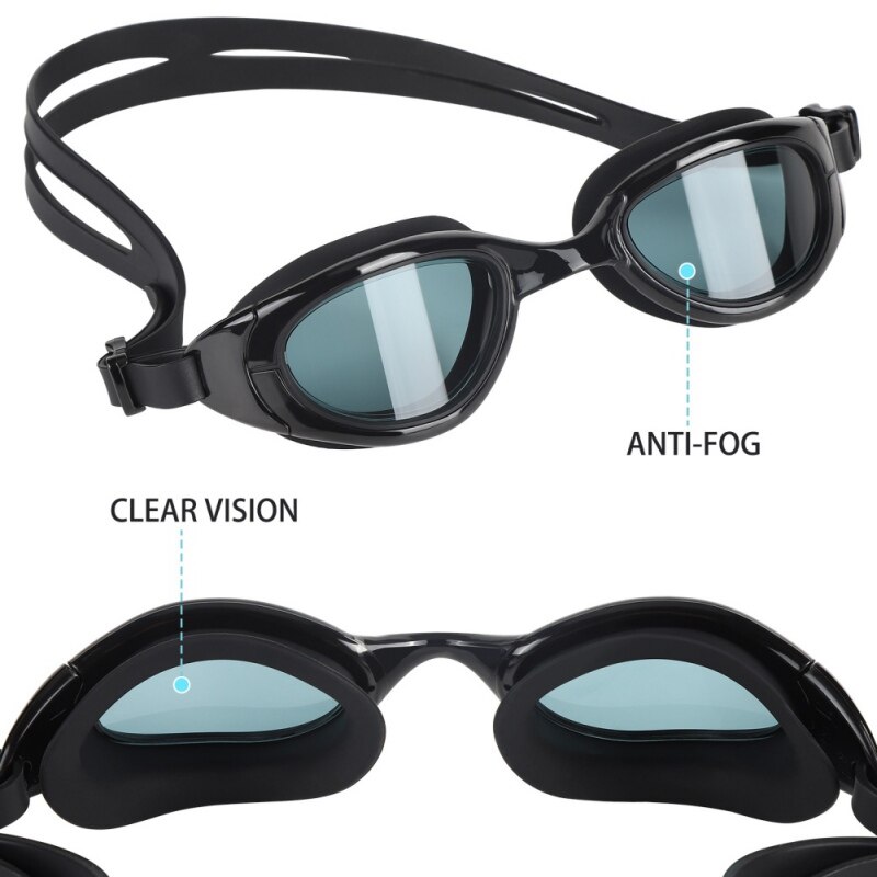 Lunettes de natation Anti-buée pour adultes, hommes, femmes, jeunes, Protection UV, pour la plongée