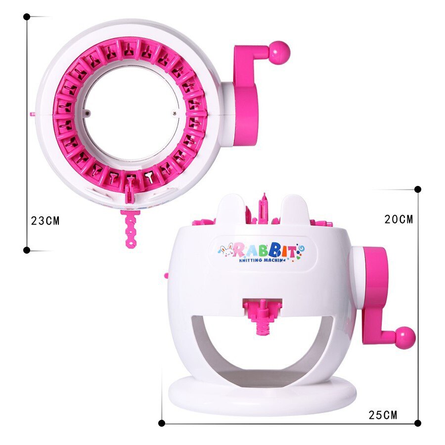 Mini máquina de tejer a mano, telar tejido para niños, juguete artesanal DIY para niñas, bufanda hecha a mano, sombrero, artes y manualidades, juguetes para niños