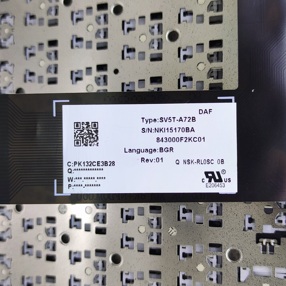 Teclados de repuesto de la UE para ACER swift 3 SF315, 52 SF315-54G, teclado negro de SF315-41G, BG, SV5T-A72B francés canadiense, búlgaro CF