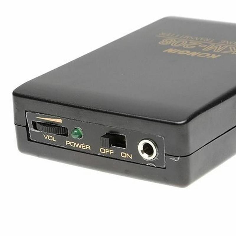 Clip-On Draagbare Draadloze Lavalier Microfoon Hals Microfoon Met Fm Zender Ontvanger Revers Clip Mic Microfoon