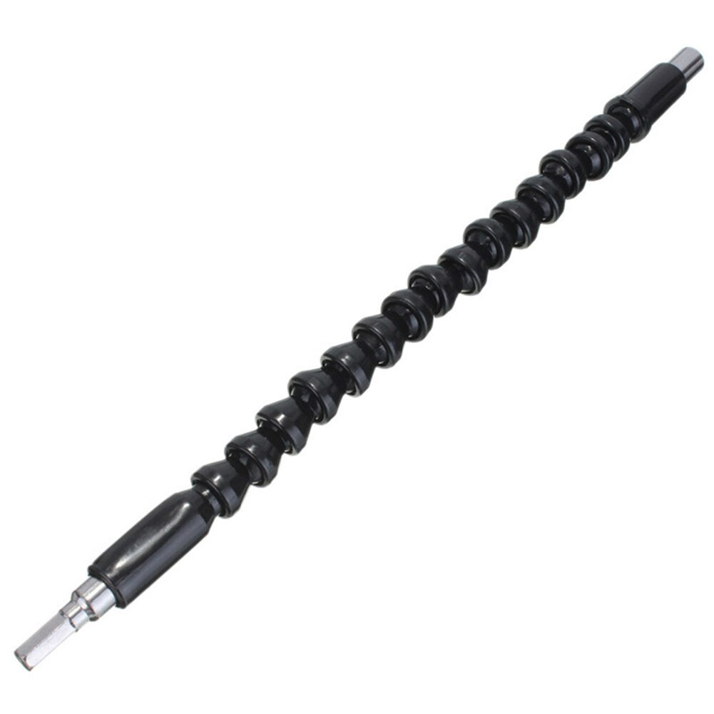 Universal Flexible Shaft Flexible Shaft Extension Screwdriver Drill Bit Holder Link for Electronic Drill 200/295/400mm: black250MM