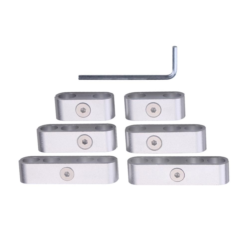 7/12Pcs Spark Plug Wires Cables Separators Dividers Organizers Holders Kit Car Wire Separators Car Wire Separators Ignition Line