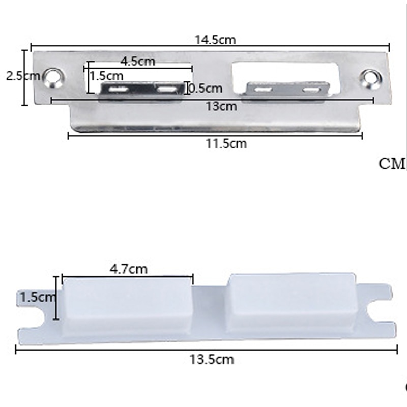 Black solid space aluminum door locks Continental bedroom minimalist interior door handle lock cylinder security locks Packages