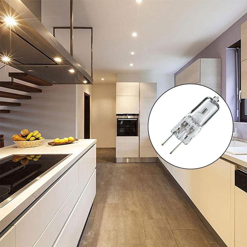 4Pcs G6.35 12V Light Bulb 12V GY6.35 Halogen Bulb 50W Lamp 12V G6.35 Y2V5