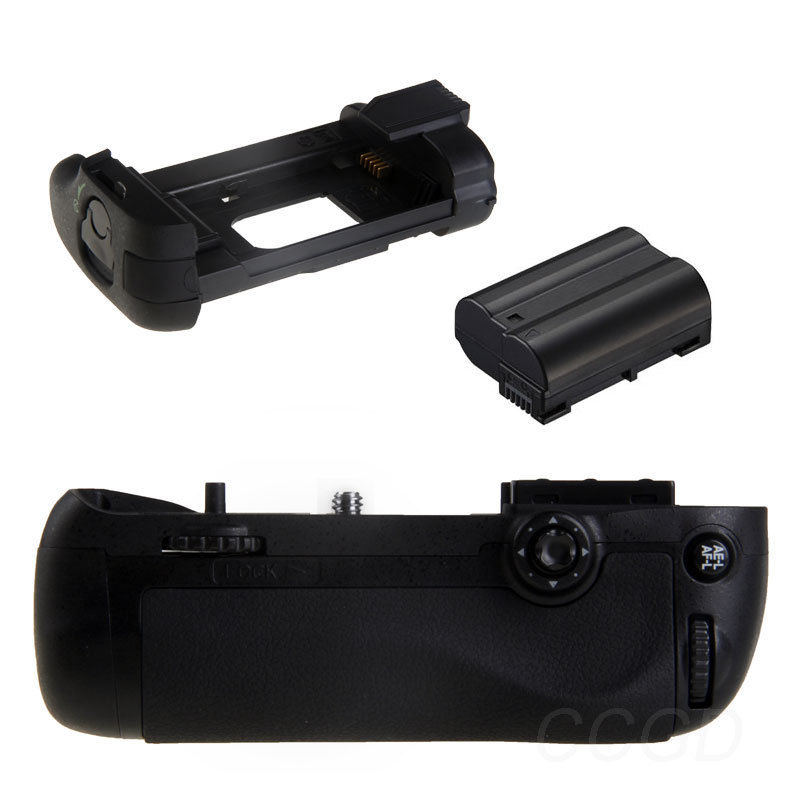 Jintu Verticale Battery Grip Pack + 1Pcs Decoderen EN-EL15 Voor Nikon D7100 D7200 Digitale Slr Camera