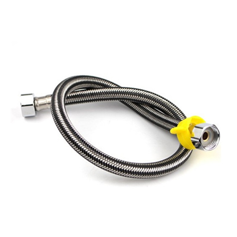 304 Stainless Steel Corrugated Braided Hose Metal Explosion-proof Water Heater Toilet Faucet Water Inlet Pipe