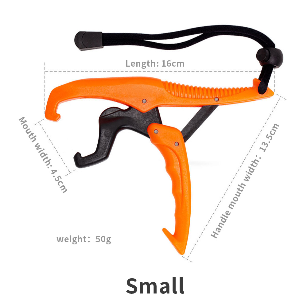 Blkthun Pince de Pêche, Pince à Lèvre de Poisson Portable Grip poisson Lip Grabber Outil en