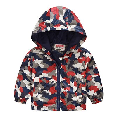 Leuke Bloem Lente Kinderen Jas Herfst Kinderen Jas Jongens Bovenkleding Jassen Actieve Jongen Windjack Baby Kleding Kleding: red / 6T
