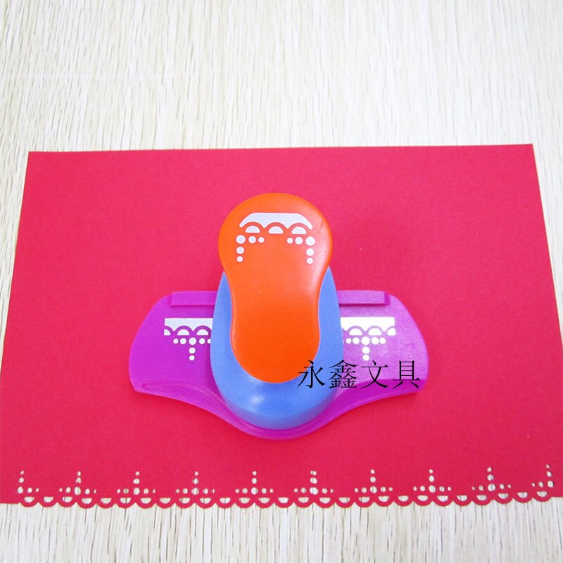 Fancy Border Punch S Bloem Embossing Punch Handgemaakte Rand Apparaat Diy Papier Cutter Craft , ZX0103: 007