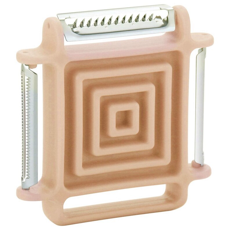 Paquet De 2 éplucheurs De Légumes Style Paume - Lame Inox 18/10, Poignée Ergonomique Pour Doigts