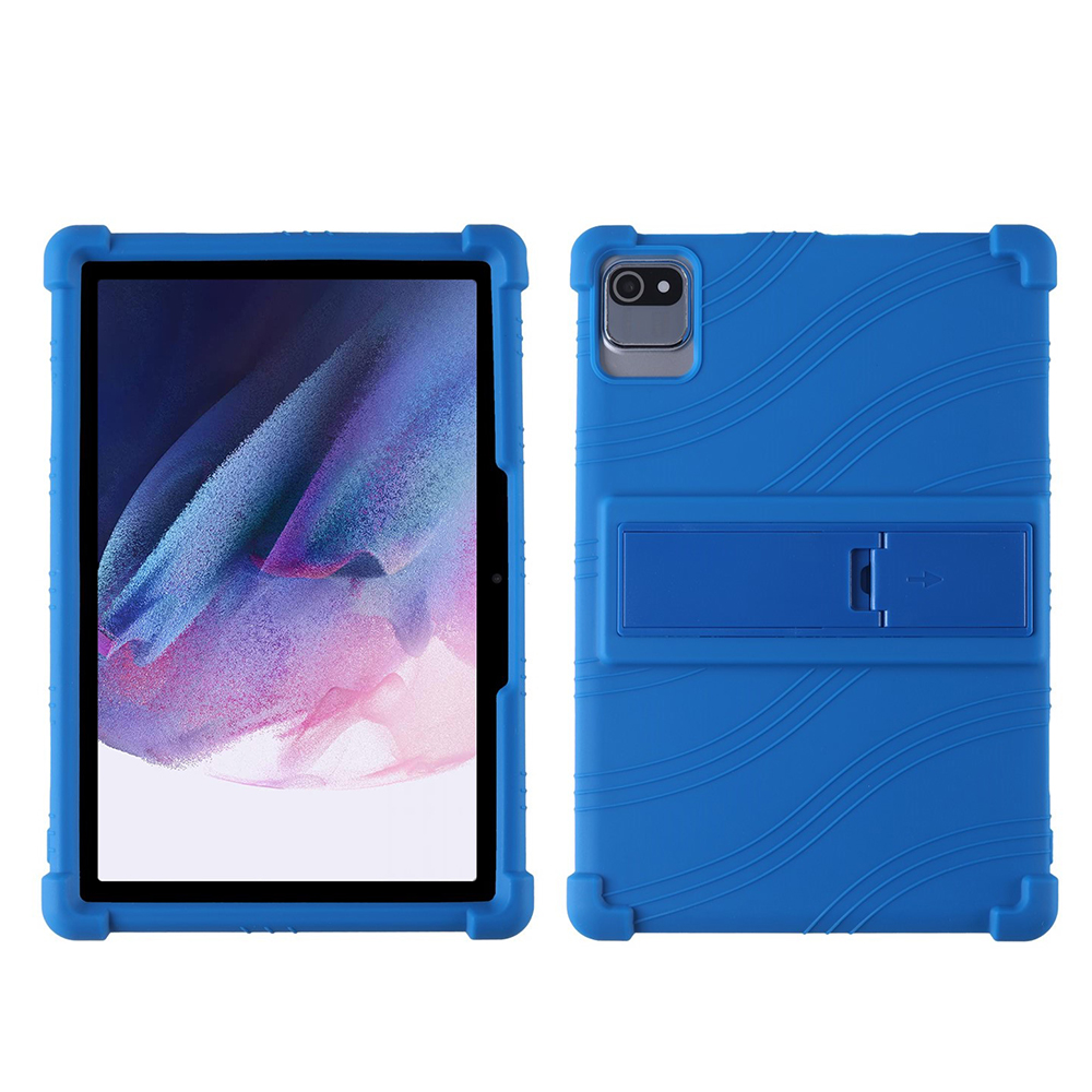 Case For Moderness MB1001 Tablet Safe Shockproof Silicone Stand Cover: Blue