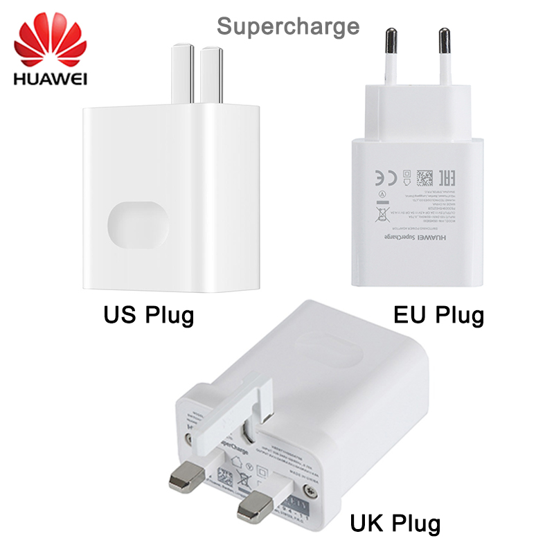 Original Huawei P40 P30 USB Supercharge Charger 5V 4.5A Plug Adapter 1M Type C Cable For P20 Honor 20 30 Mate 40 Nova 5T 5 Pro