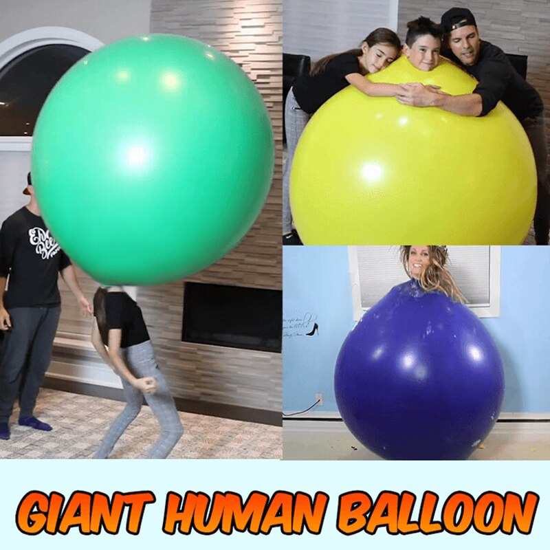 Giant Menselijk Ballon 36 Inch Ronde Ballonnen Extra Jumbo & Dikke Giant Latex Ballon Voor Bruiloft Verjaardag Event Decor