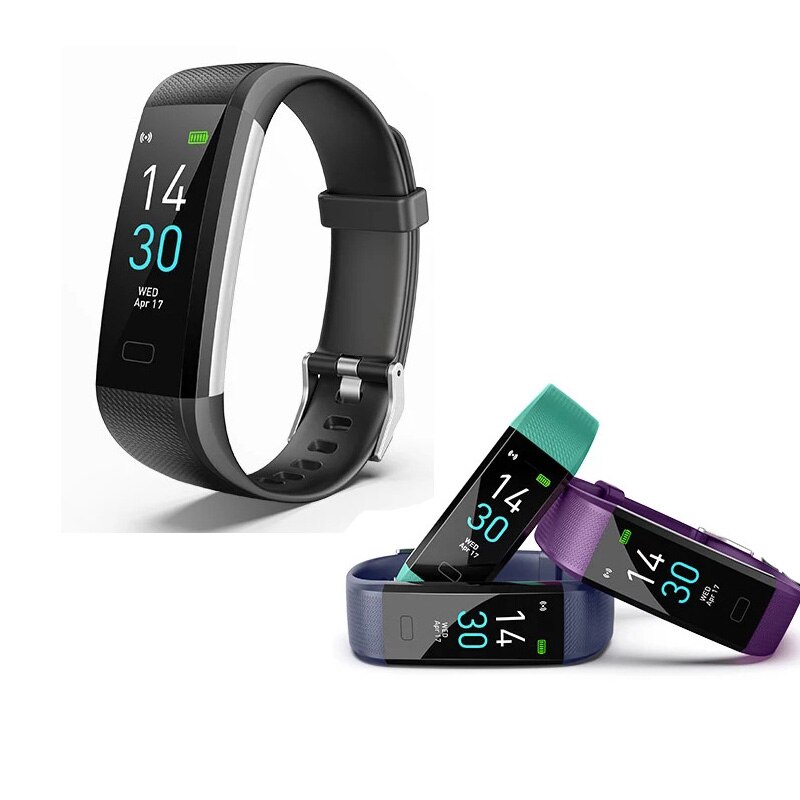 Waterdichte sportschool fitness sport stappenteller armband hardlopen stappenteller tracker horloge bloeddruk gezondheid hartslagmeter