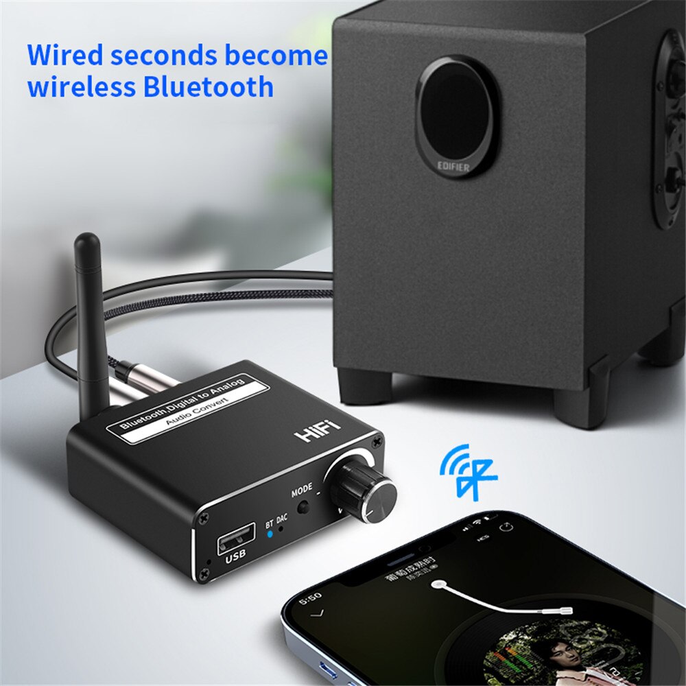 Convertisseur DAC numérique-analogique, récepteur ... - Grandado