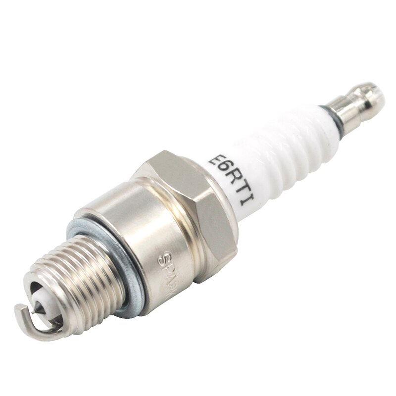 Bujía de encendido de para motocicleta y automóvil, para E6RTI E6RTC BR6HIX BR7HIX BR8HIX BR9HIX BR10HIX BPR6HIX BPR7HIX: 1Pc Iridium