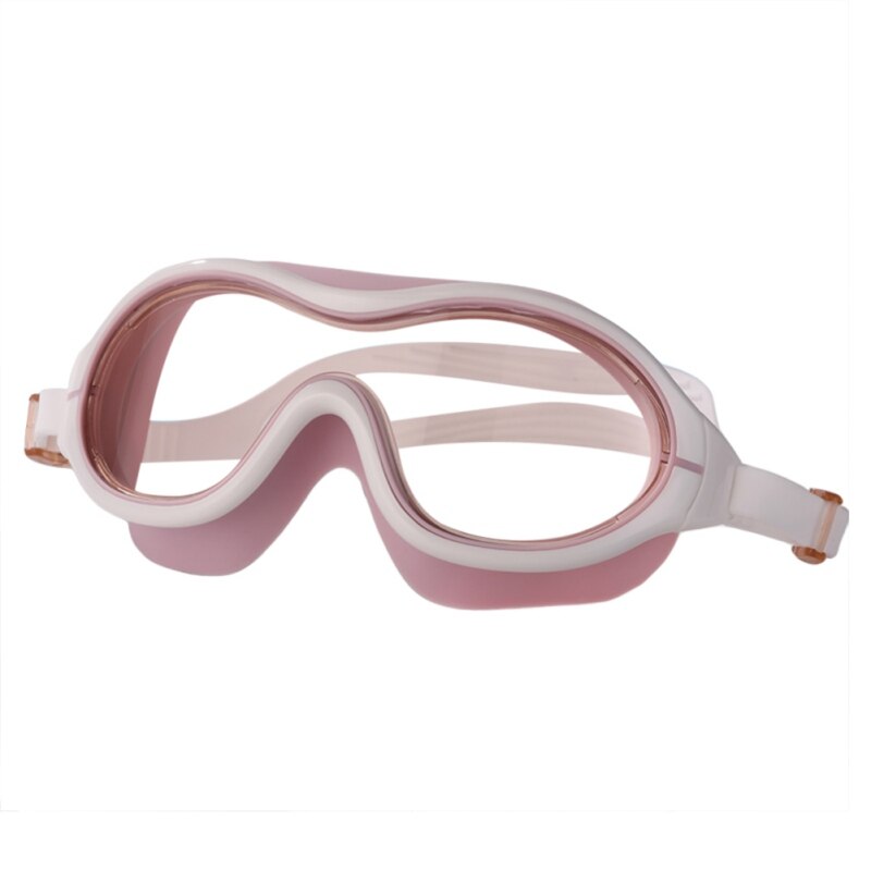 Volwassen Grote Frame Zwembril Eyewear Anti-Fog Waterdichte Concurrentie Zwemmen Glas Professionele Swim Eyewear Duiken Bril: P