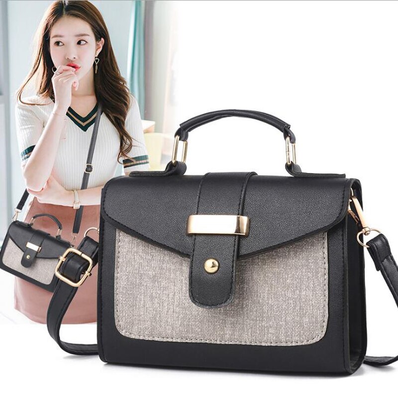 Reprcla Mode Schoudertas Lederen Handtas Kleine Flap Vrouwen Messenger Bags Pu Crossbody Tassen Dames Portemonnee