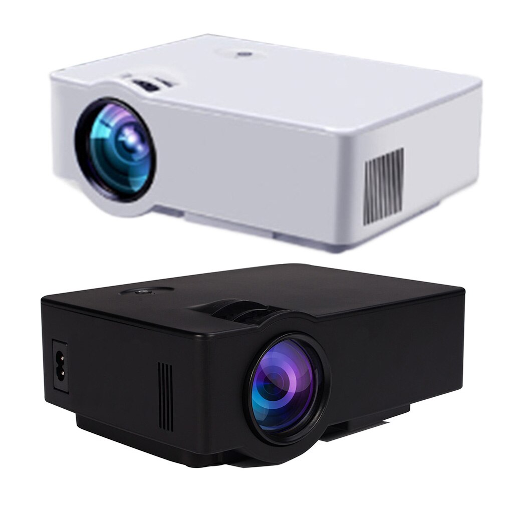 Mini Home Multimedia Cinema LED HD Technology Projector LCD Technology Support AV VGA USB Home Theater Video E08