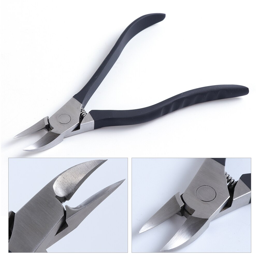 1 Uds pinza para cutícula de uñas tijeras alicates alicate de acero inoxidable removedor cortador para piel muerta manicura de herramientas para uñas TR668