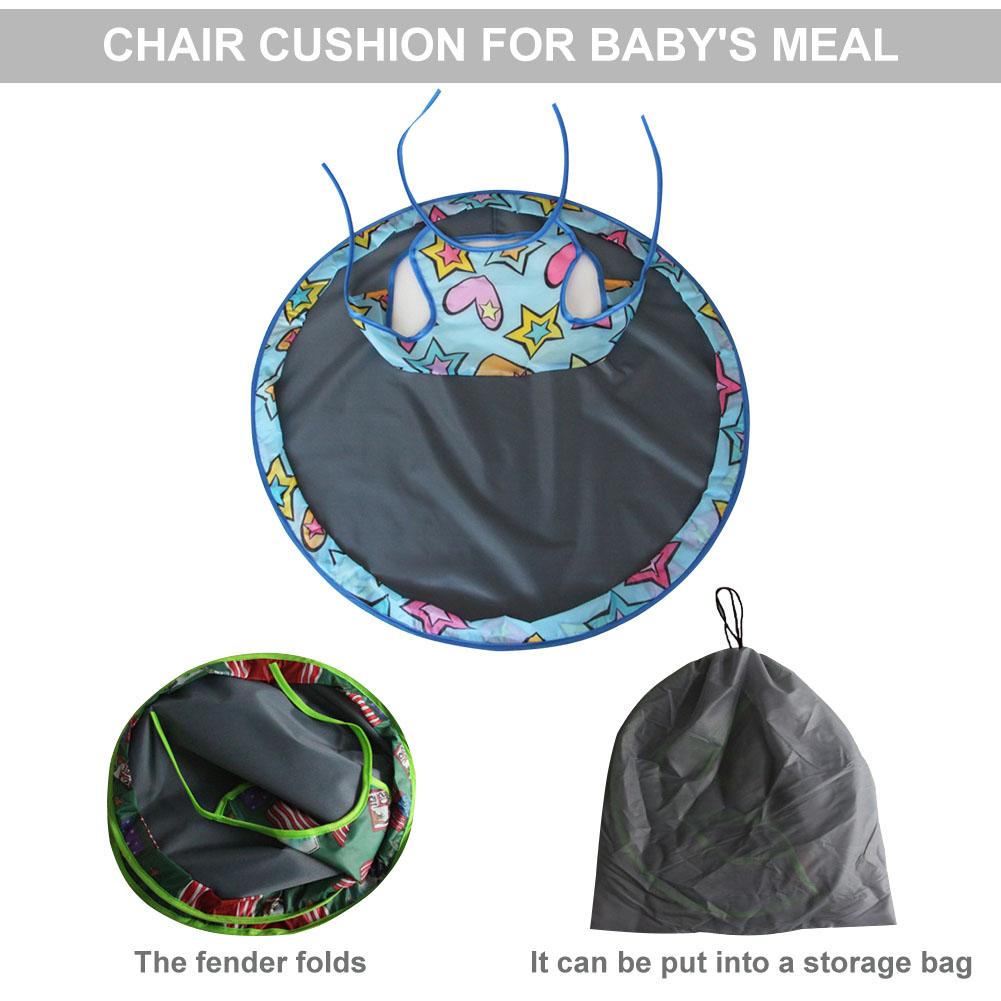 Baby Feeding Saucer Pad Mat Highchair Cover Anti-dirty Table Pad Germ Prevents Food And Toys Falling To Floor