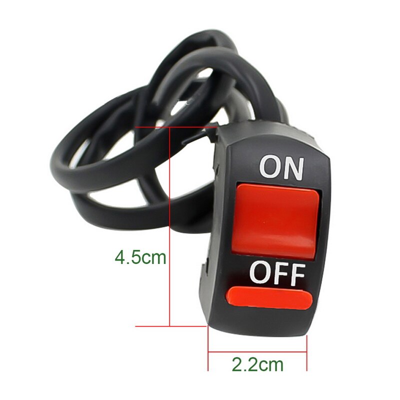 Universal Motorcycle Handlebar Switch On Off Button Kill Switch Headlight Button Handlebar Controller Switch For Motorcycle