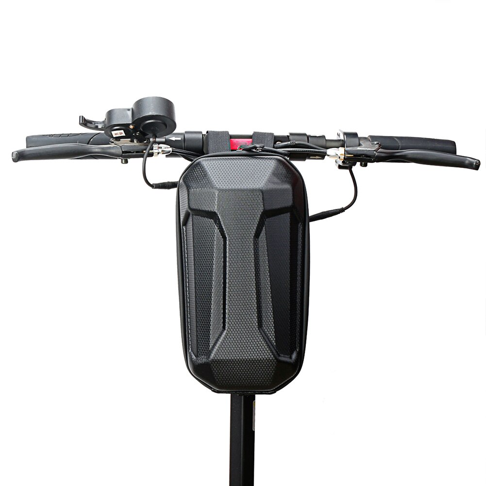 4L Elektrische Scooter Handvat Tas Eva Hard Shell Waterdichte Universele Vouwfiets Rits Hoofd Tas Scooter Accessoires