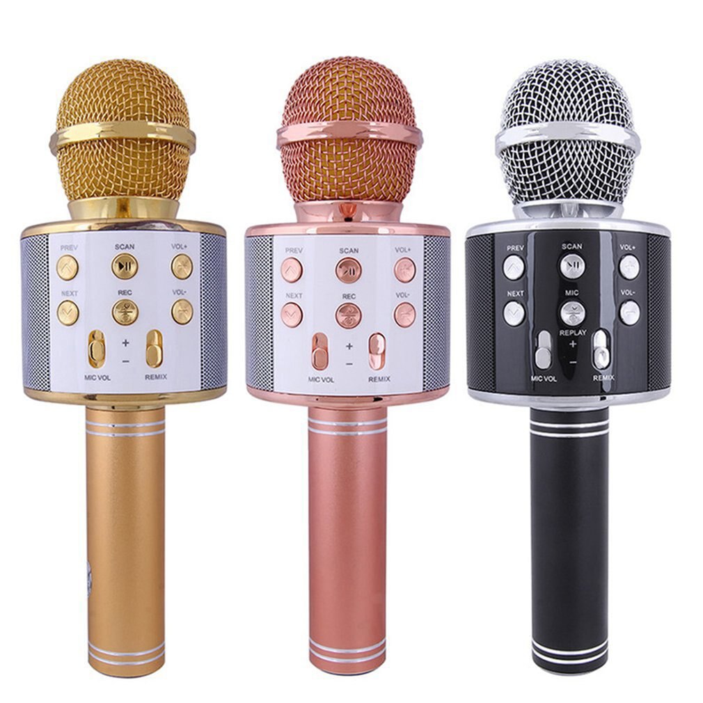 Draadloze Microfoon Professionele Condensator Karaoke Mic Stand Radio Mikrofon Studio Recording Studio Mic Machine