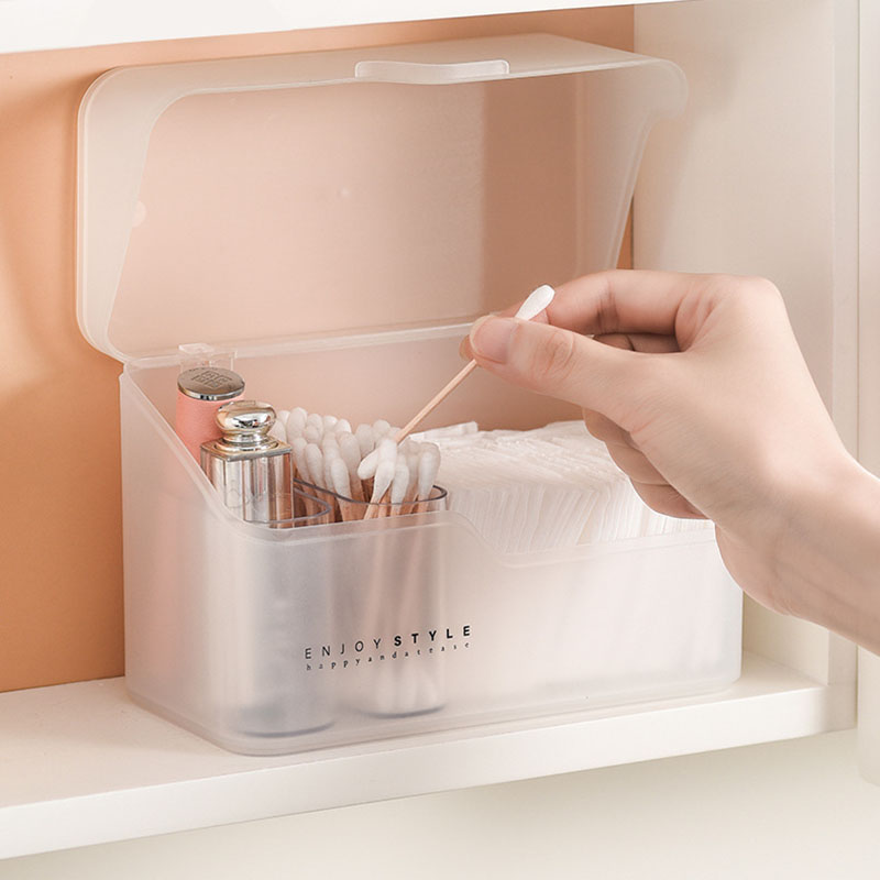 Plastikowy Organizer na kosmetyki zestaw pudełek ambona pojemnik na biżuterię łazienka Organizer na kosmetyki rozmaitości pojemnik na stół