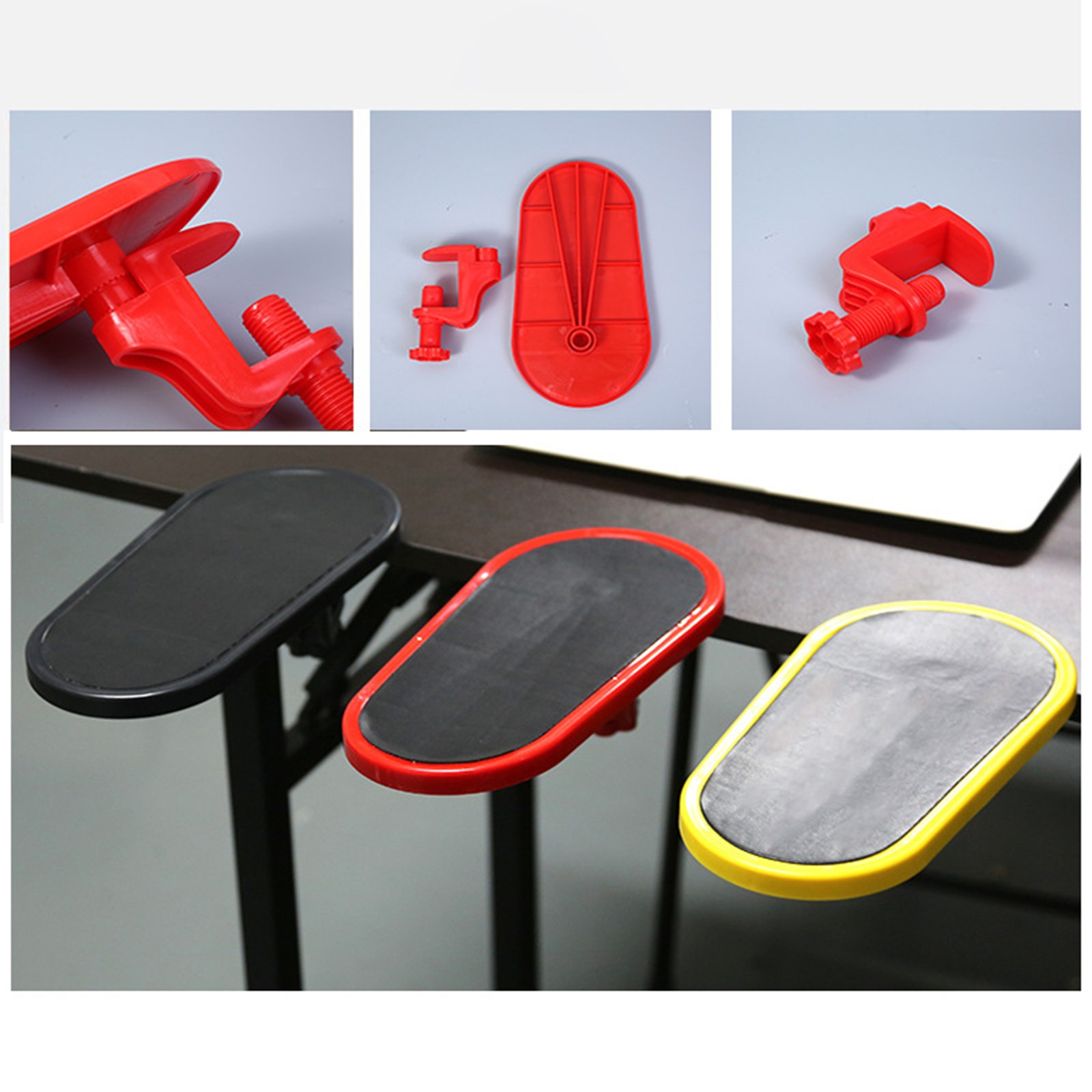 Ergonomic Wrist Rest Adjustable Pain Relief for Office Keyboard Mouse Pad Comfort Support Gaming Computer Armrest
