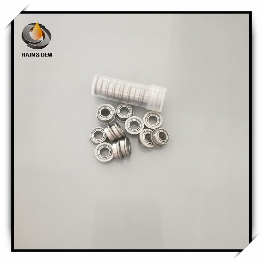 10Stck MF105ZZ 5X10X4 Flansch Kugellager ABEC-7