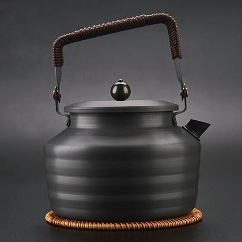 Alocs picnic tutto'aperto Forniture 1.3L Antico Stile Cinese Bollitore Bollire Tè Bollitore di Acqua Brocca Mense Bottiglia di Acqua di Campeggio
