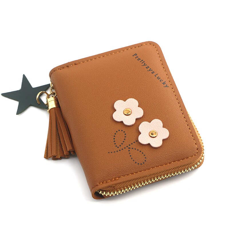 Einfarbig Kurze Kupplung Kleine Brieftaschen PU Leder Frauen Geldbörsen Damen Einfache Mini Karte Halfter Reise Brieftaschen Weibliche: H