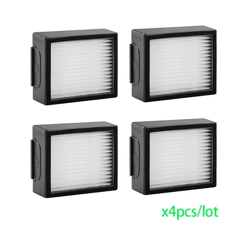 HEPA-Filter für iRobot Roomba evo, i,e-Serie:E5 E6 E7 i1 i3 i4 i5 i6 i7 i8 e, i,Serie Roboterstaubsauger: Licht Grün