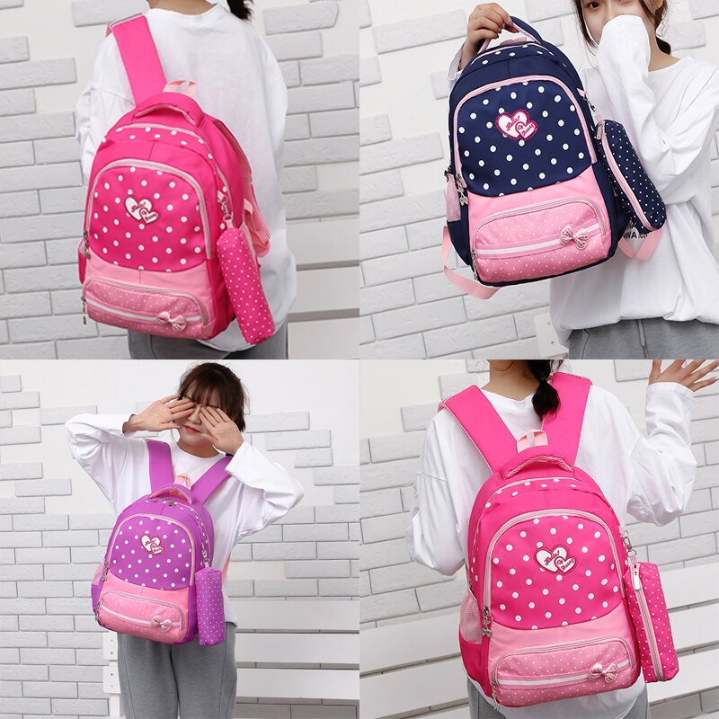 Di Modo Zaino 2020 Donne Zaino in Nylon Backbag Mochilas 2-4 Grado 8-12 Anni di Età Leggero per Bambini Zaini rugzak Kinderen