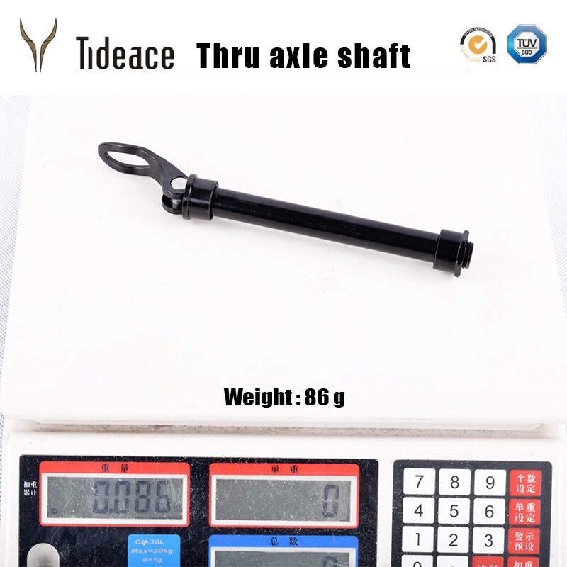 100*15mm Thru Axle Skewer for mountain bikes Quick Release 15mm axle shaft for Road/MTB bicycles Front Wheel Skewers