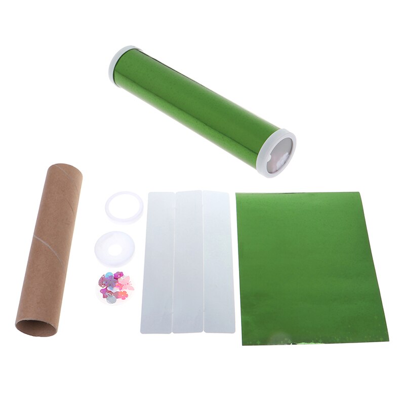 FAI DA TE a Colori Rotante Caleidoscopio kit Esperimento Scientifico Educativi Mestieri ragazzo Cervello a Mani Libere Occhi Cooperazione Giocattolo di Formazione