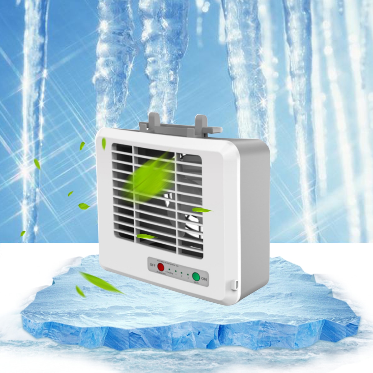 USB Portable Air Conditioner Conditioning Humidifier Purifier Personal Arctics Air Cooler Cooling Fan For Home Office Desk