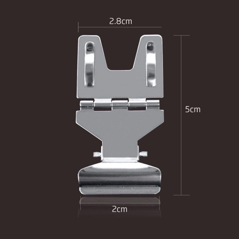 Metal Label Holder Sign Tag Price Tag Ticket Name Card Clip Snap Pop Clip Holder StandRacks Food Price Clip Shelf Talker