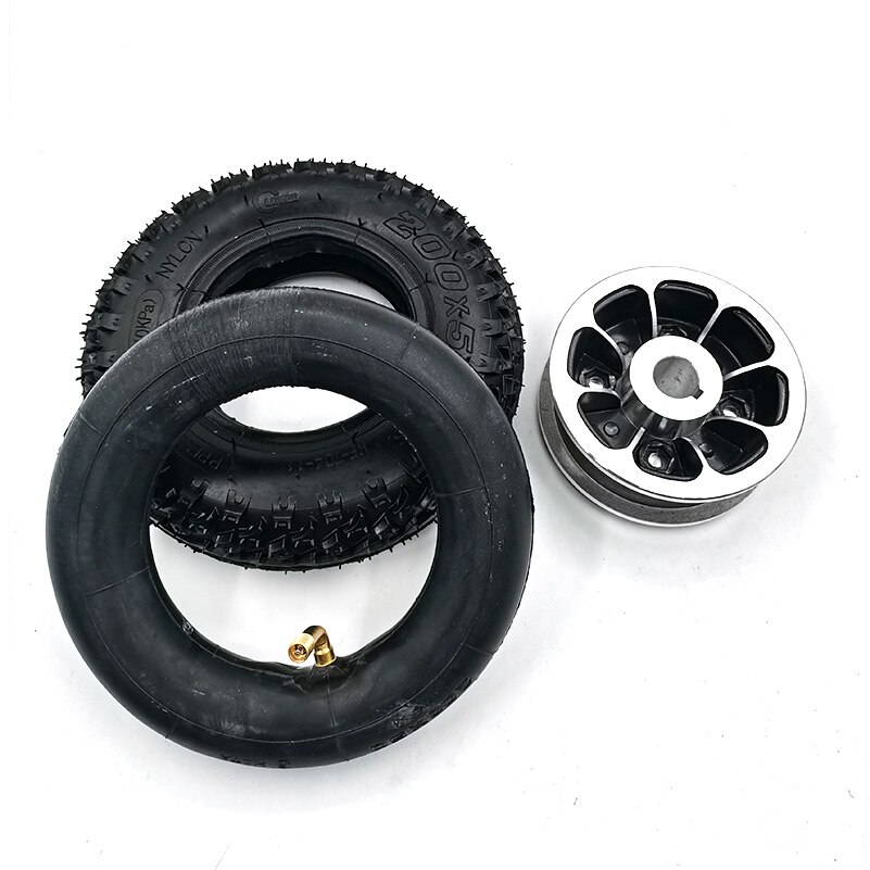 200X50 Elektrische Scooter Band Wheelcenter Axishub 8 &quot;Scooter Band Aluminium Wiel Luchtband Elektrische: 90 degrees