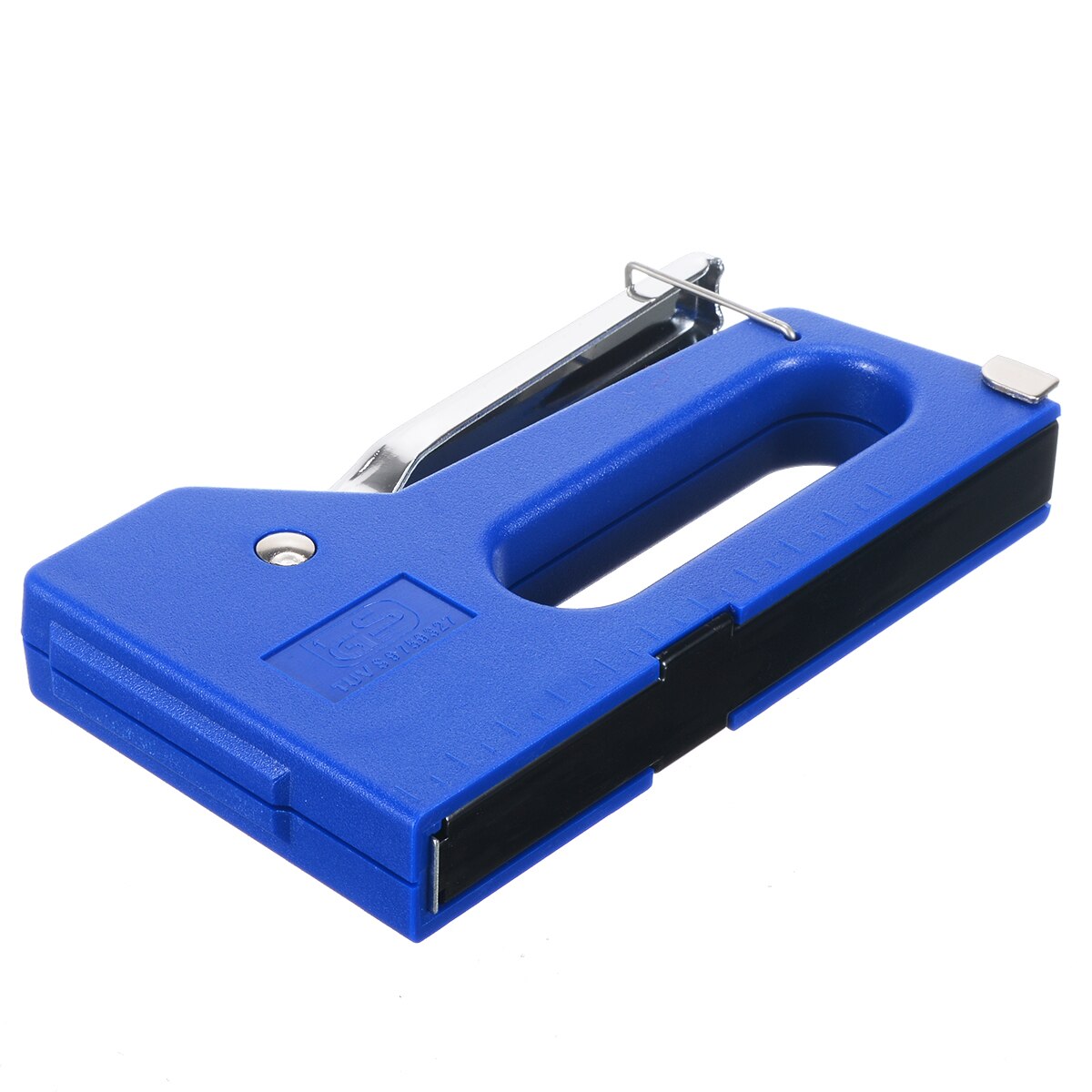 Mini grapadora de grapas de mano, herramienta de encuadernación, Extractor de clavos, para escuela y oficina, 100 piezas, 6mm