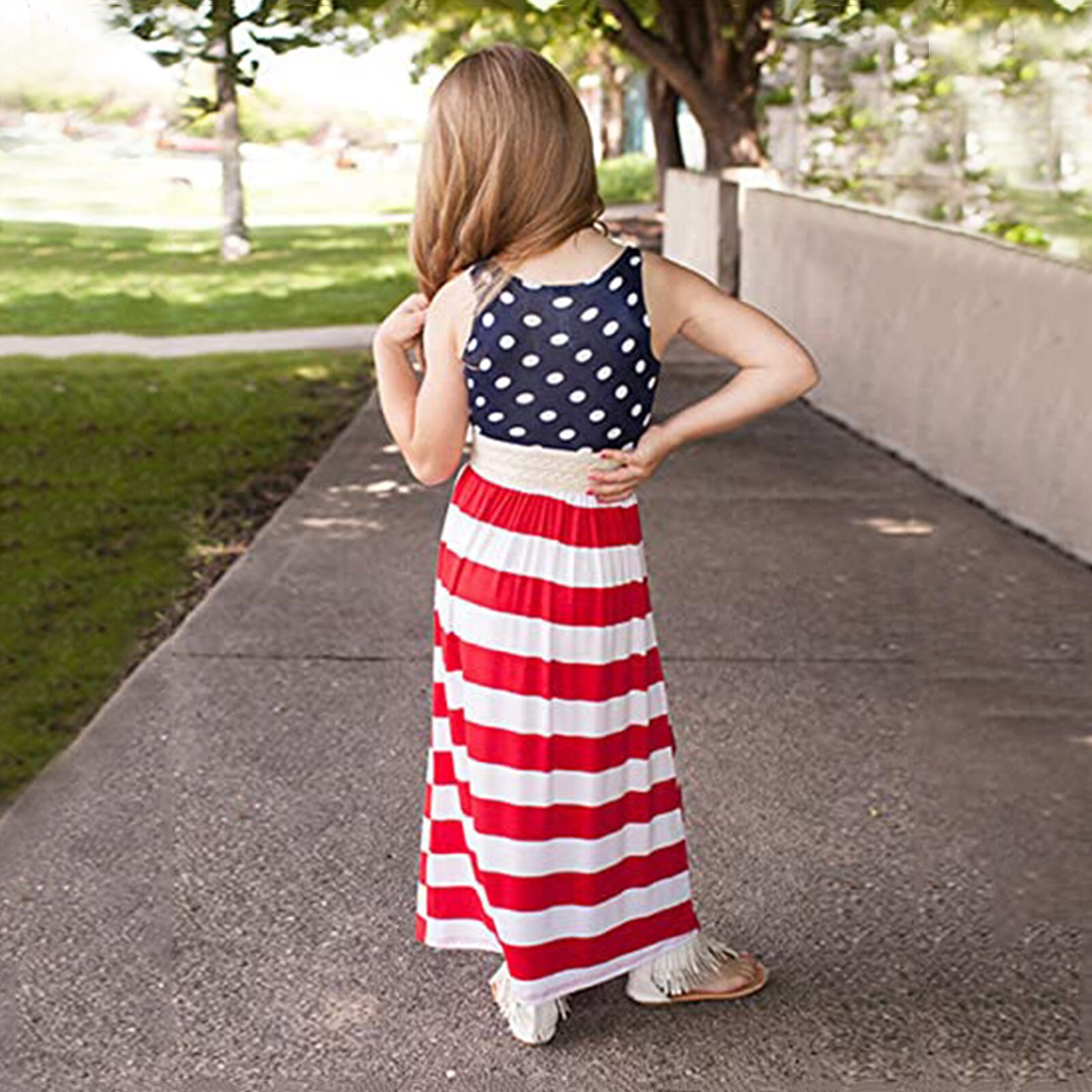 Mother and Daughter Dresses Summer Casual Floral Family Outfits Matching Dress