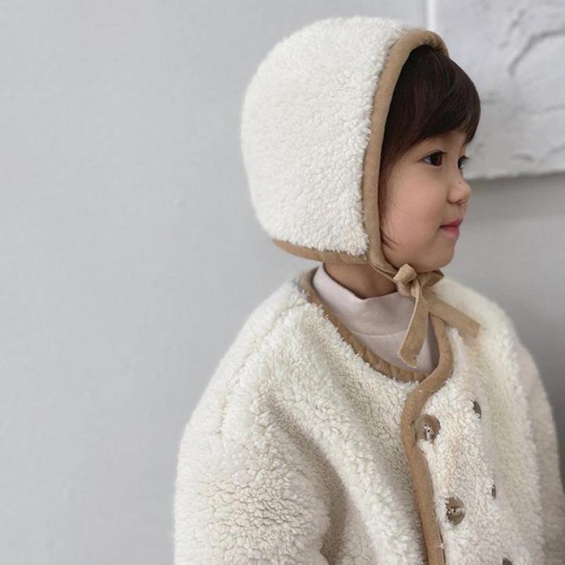 Baby Jongens En Meisjes Solid Colour Katoenen Kleding Peuter Kids Lange Mouw Warme Jas Herfst Winter Thicked Uitloper